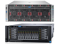 Dell R930 and HPE DL580 Servers