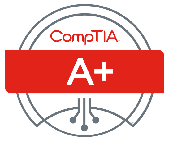 CompTIA A+ badge