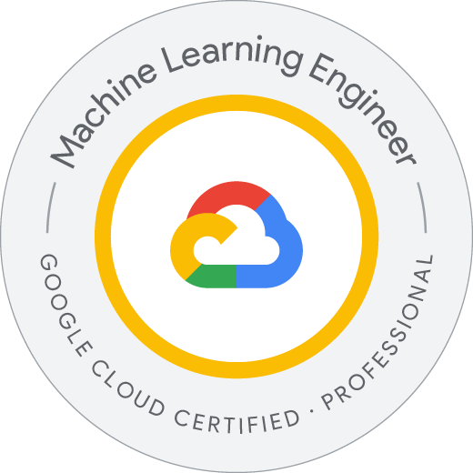 Google Machine Learning Engineer certification badge