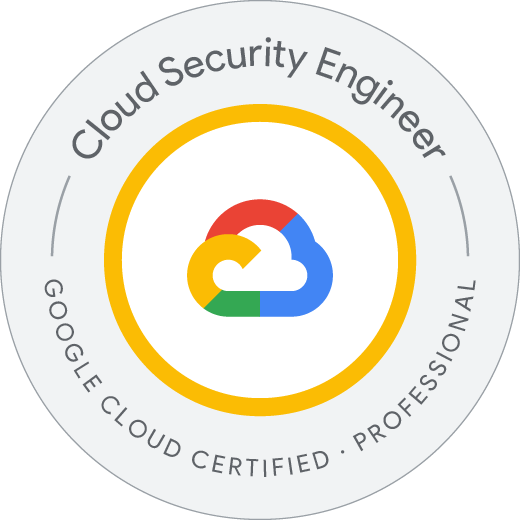 Google Cloud Security Engineer certification badge